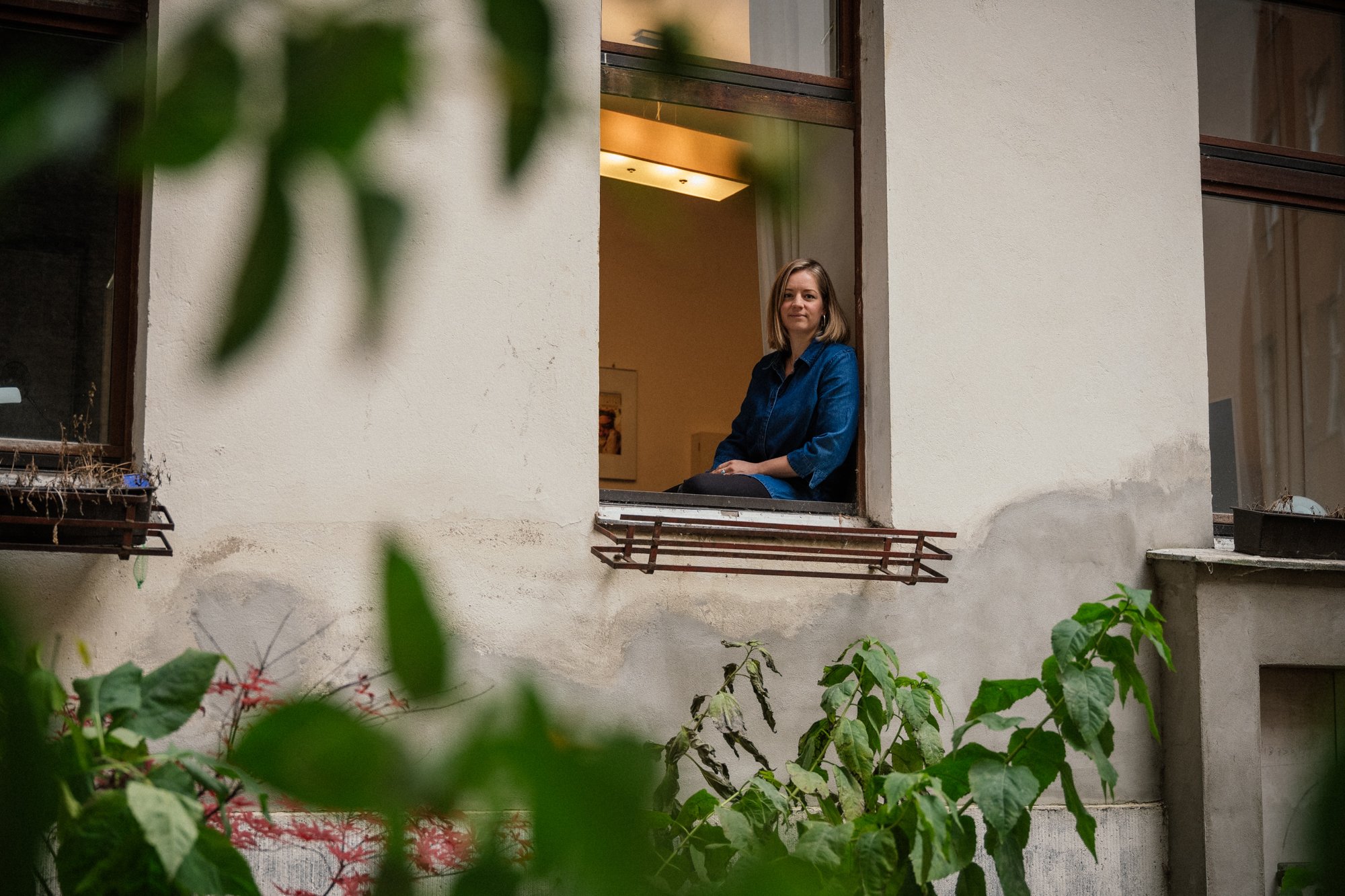 Annmarie Bozki poses for a portrait in Berlin, Germany in November 2021.