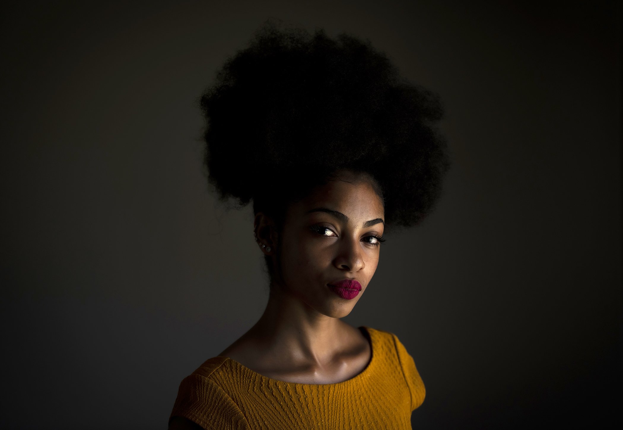 South African activist and author Zulaikha Patel poses for a portrait at her home in Midrand, South Africa in January 2023.
