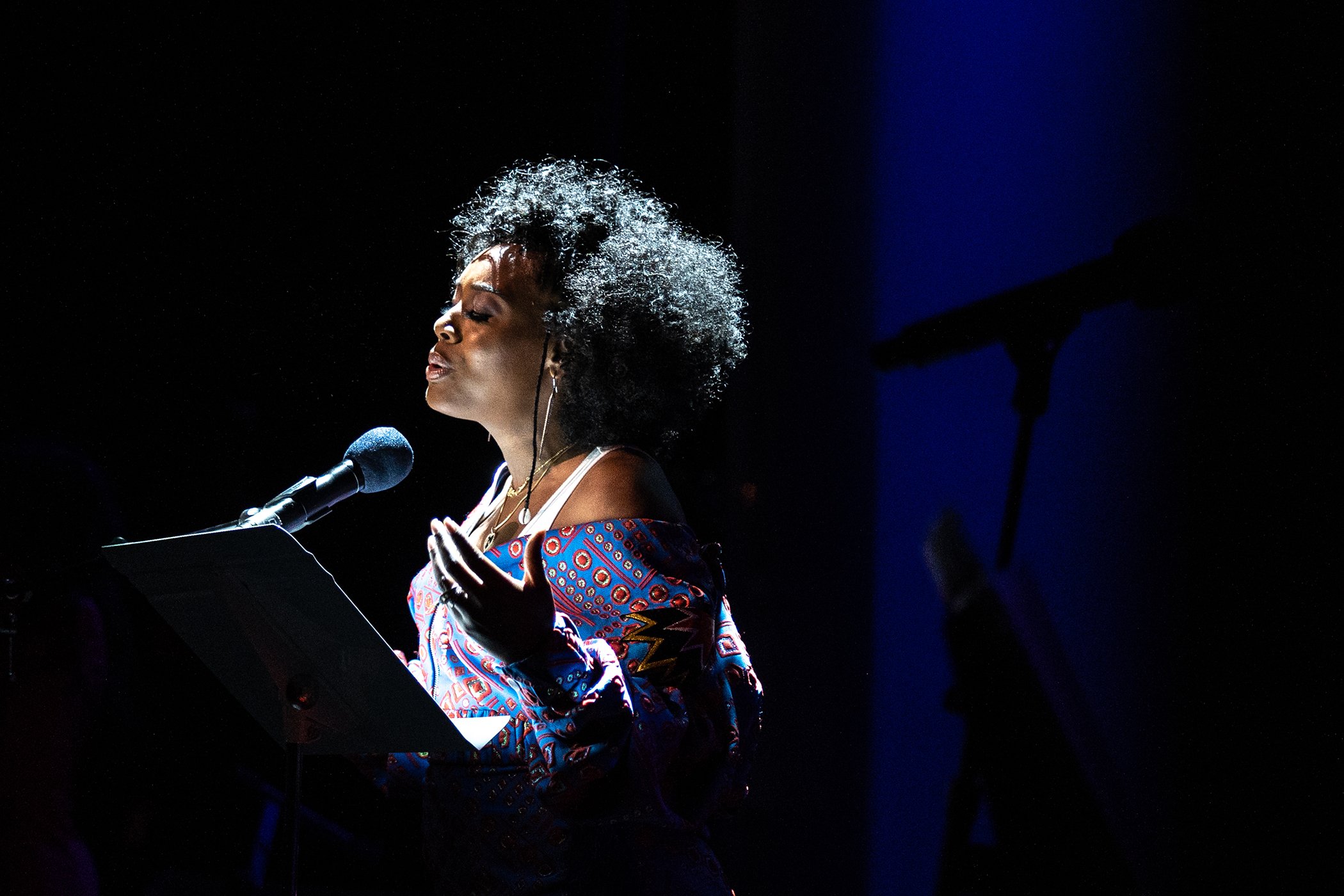 Yandy Smith speaks onstage Global Citizen Week: At What Cost? at The Apollo Theater on Sept. 23, 2018 in New York City.