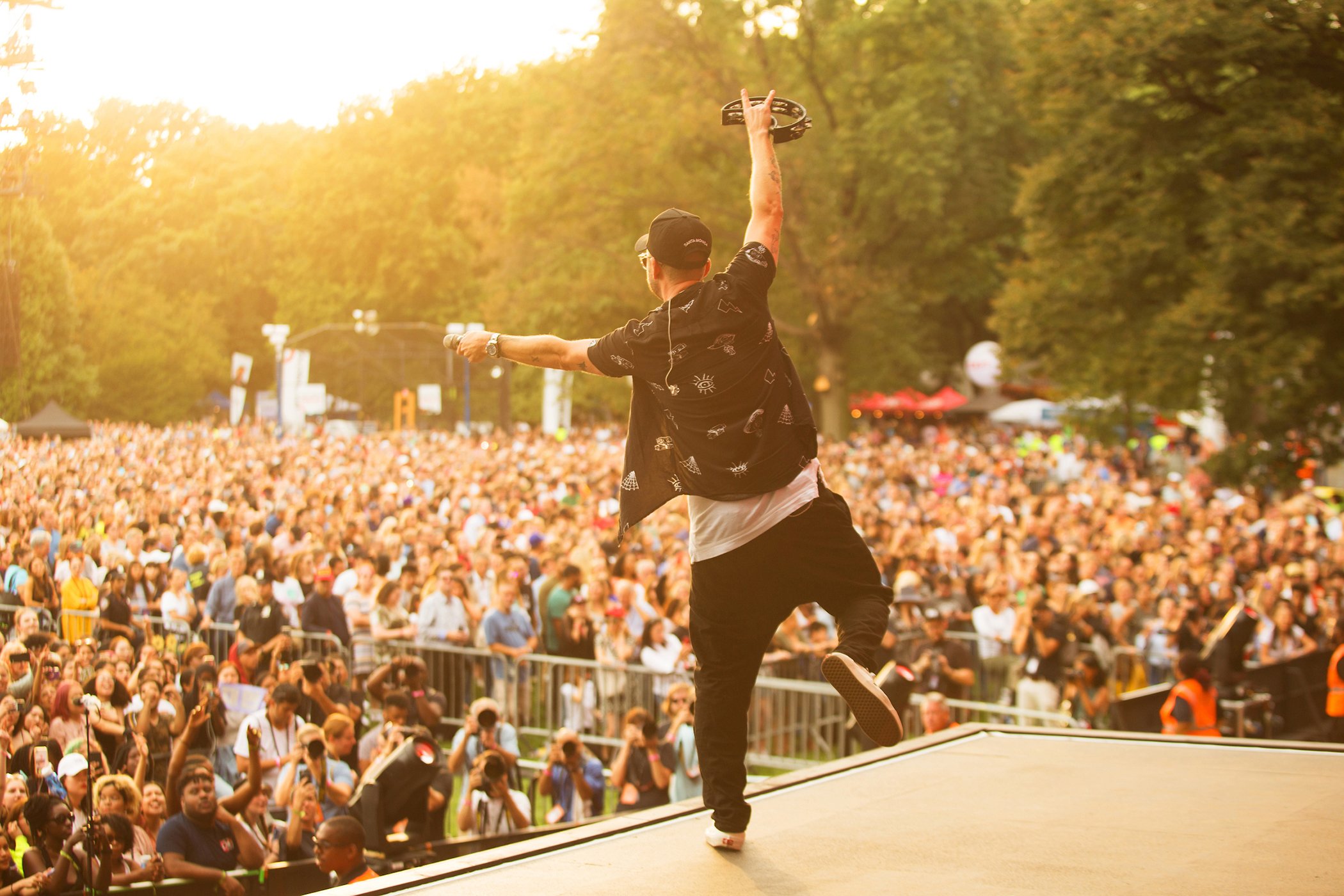 Ryan Tedder of OneRepublic performs on stage during the Global Citizen Festival on Sept. 28, 2019, in New York City.