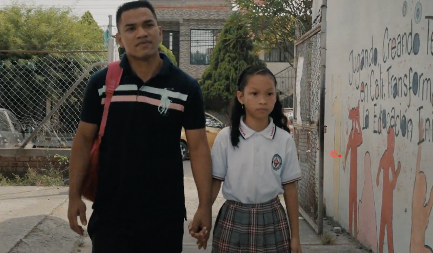 At the height of the crisis, Camila and her two siblings traveled with her father and grandmother from the Northeastern state of Anzoátegui, searching for work and school in Colombia.