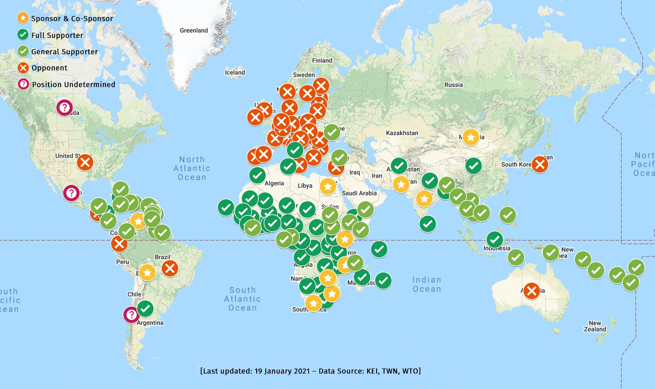 Countries in the Global North are opposed to a proposal that would waive intellectual property rights on coronavirus tools such as masks, tests, treatments, and vaccines — making them more affordable for countries in the Global South.