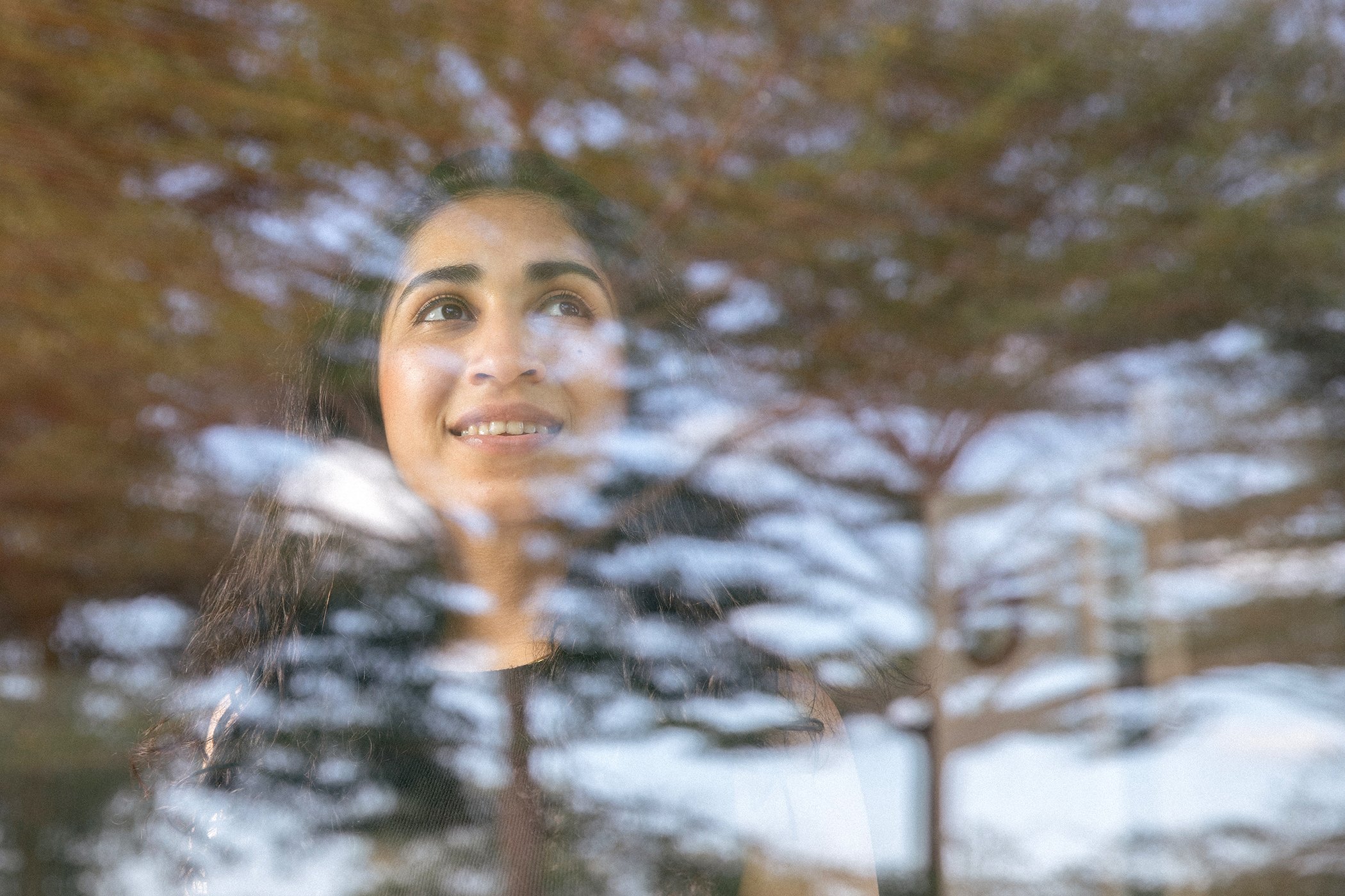Nashin Mahtani poses for a portrait at her house in Bali, Indonesia in May 2022.