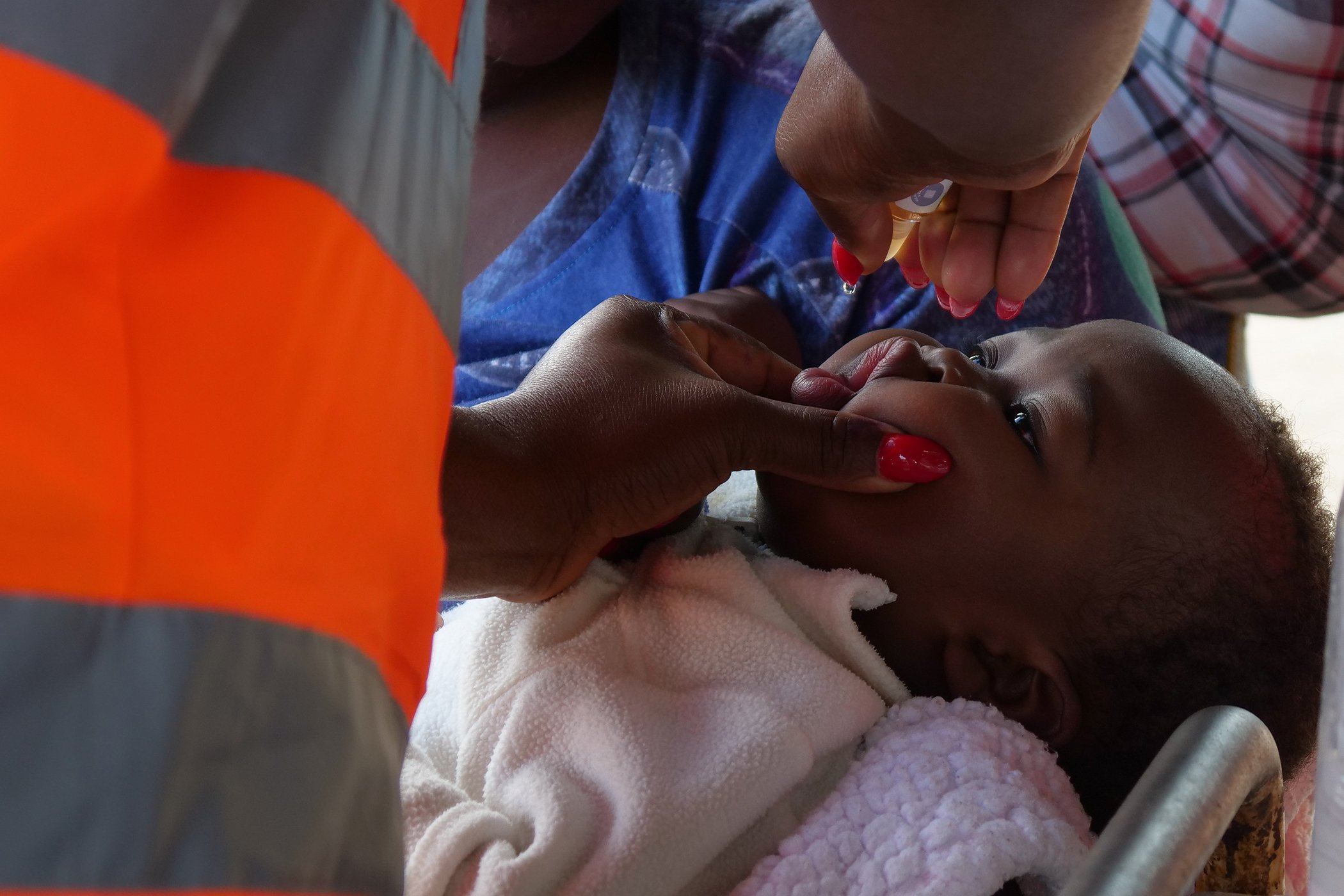 Mozambique conducted two nationwide nOPV2 campaigns in 2025, aiming to vaccinate every child under the age of 10, regardless of previous vaccination status.