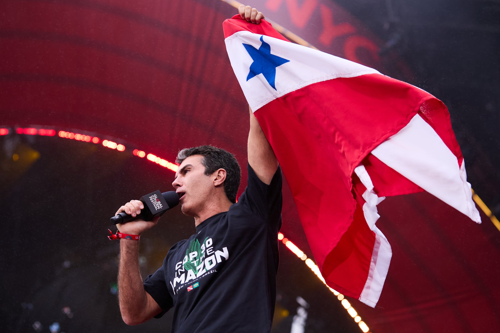 Governador do Pará, Helder Barbalho, anunciou que 500 mil hectares novos no Brasil seriam terras protegidas. Imagem: Mary Kang para Global Citizen.