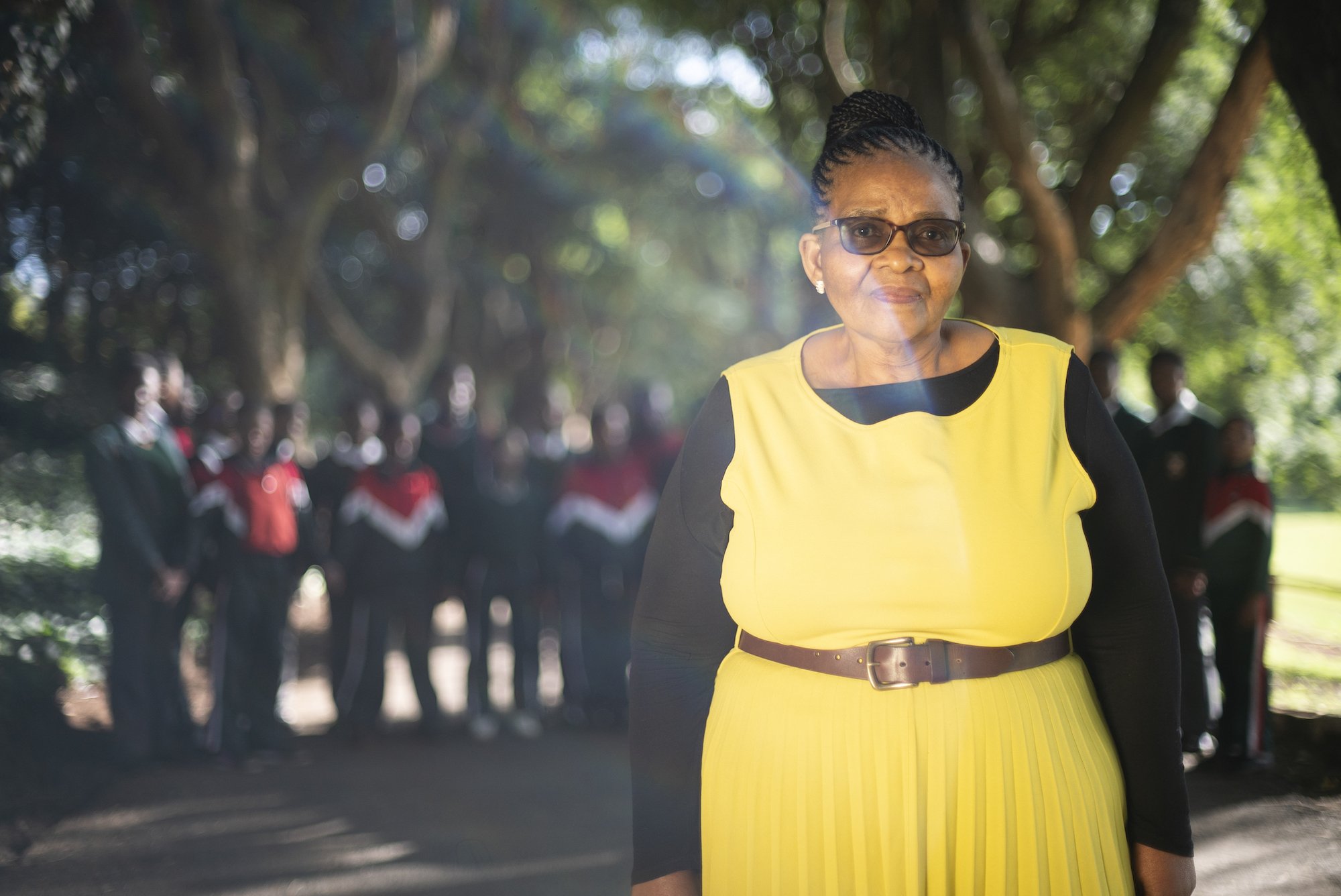 Khanyisile Motsa founded Home of Hope for Girls in 2000, and has helped to save and protect over 200 South African women and girls from child trafficking and gender-based violence.