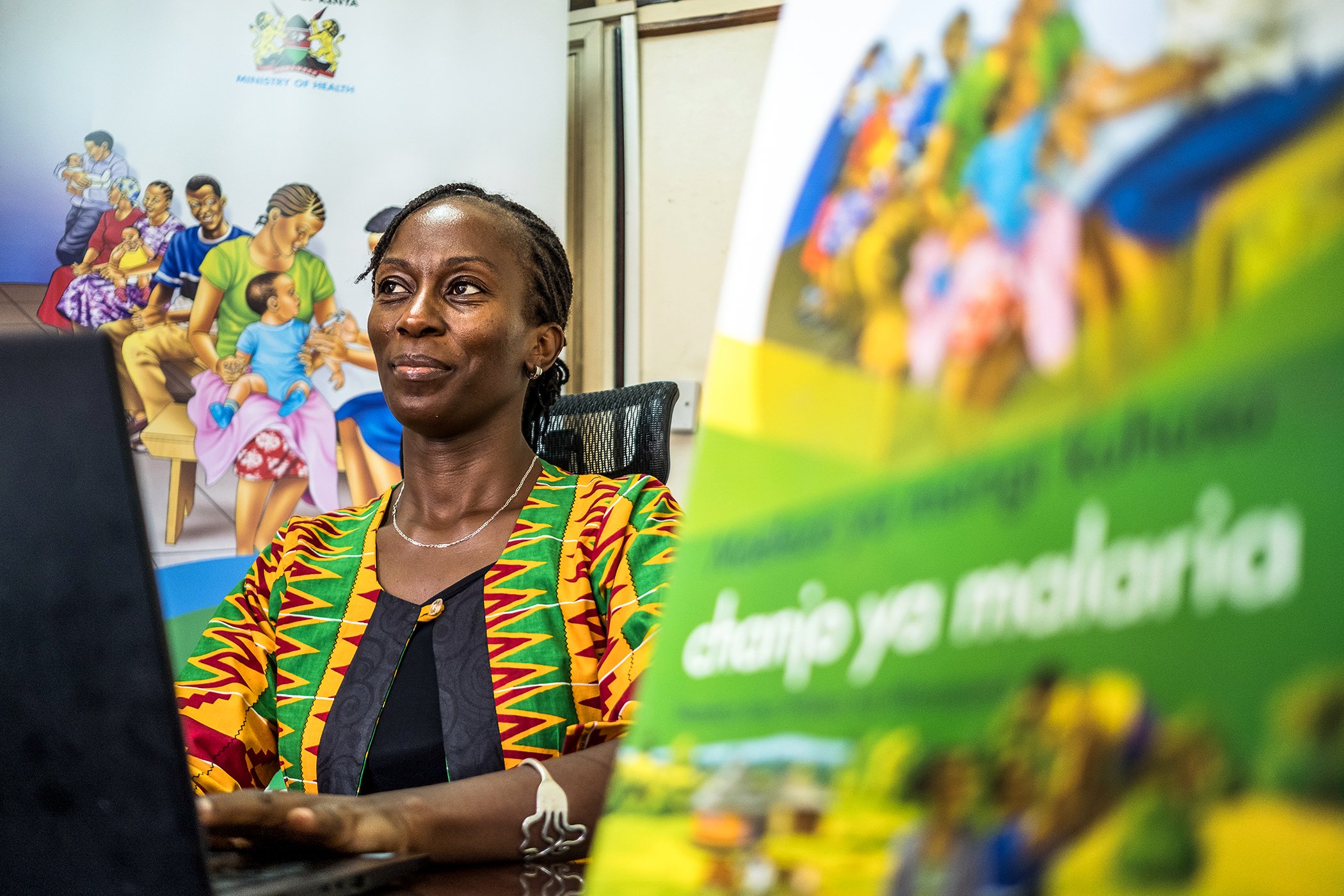 Dr. Rose Jalang'o at her office in Nairobi, Kenya on Jan. 18, 2021.