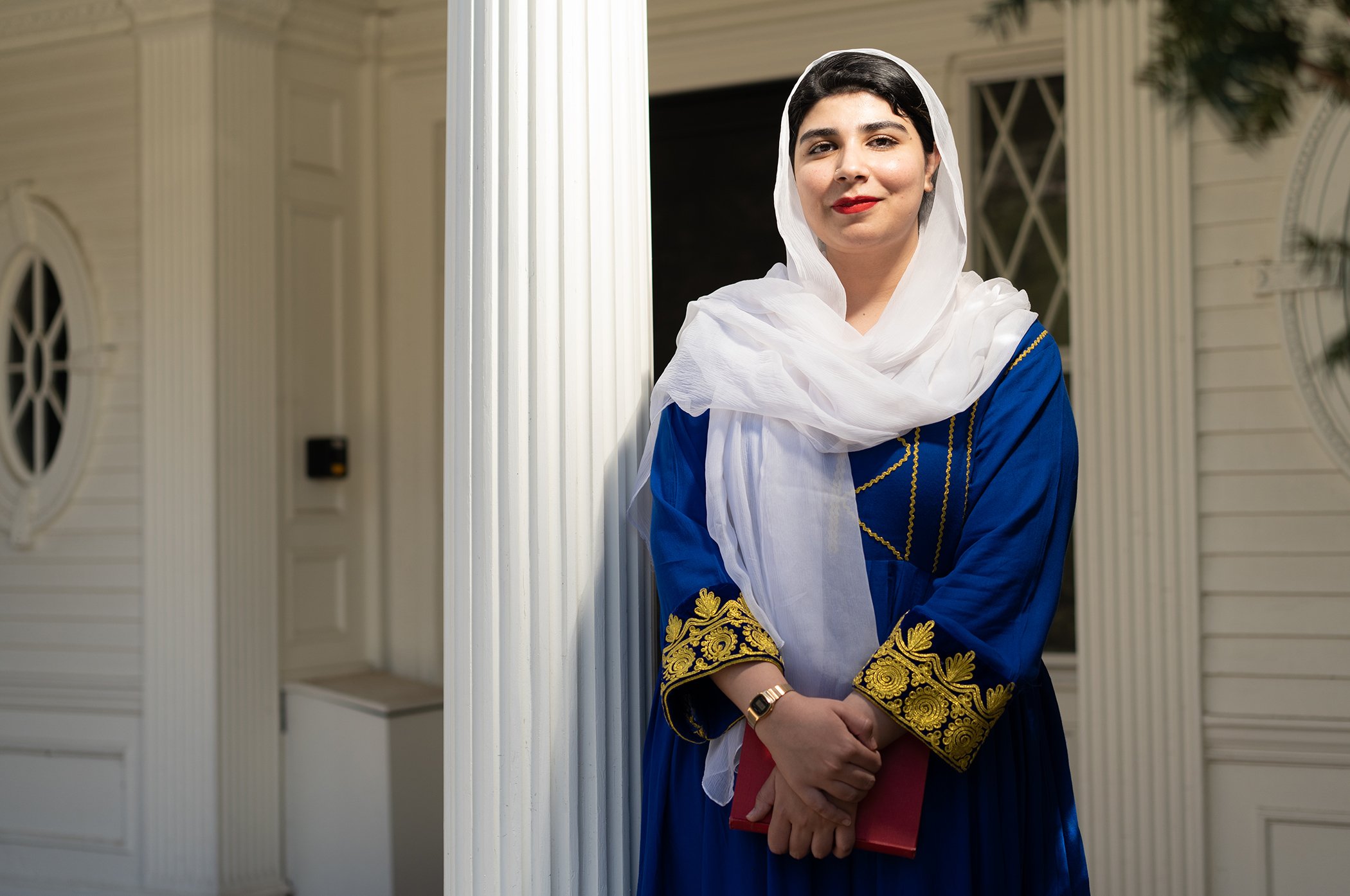 Pashtana Durrani has been awarded the Global Citizen Prize: Citizen Award, Afghanistan for her activism and work to improve girls' access to education in Taliban-controlled Afghanistan. (Photos by Suhail Patel)
