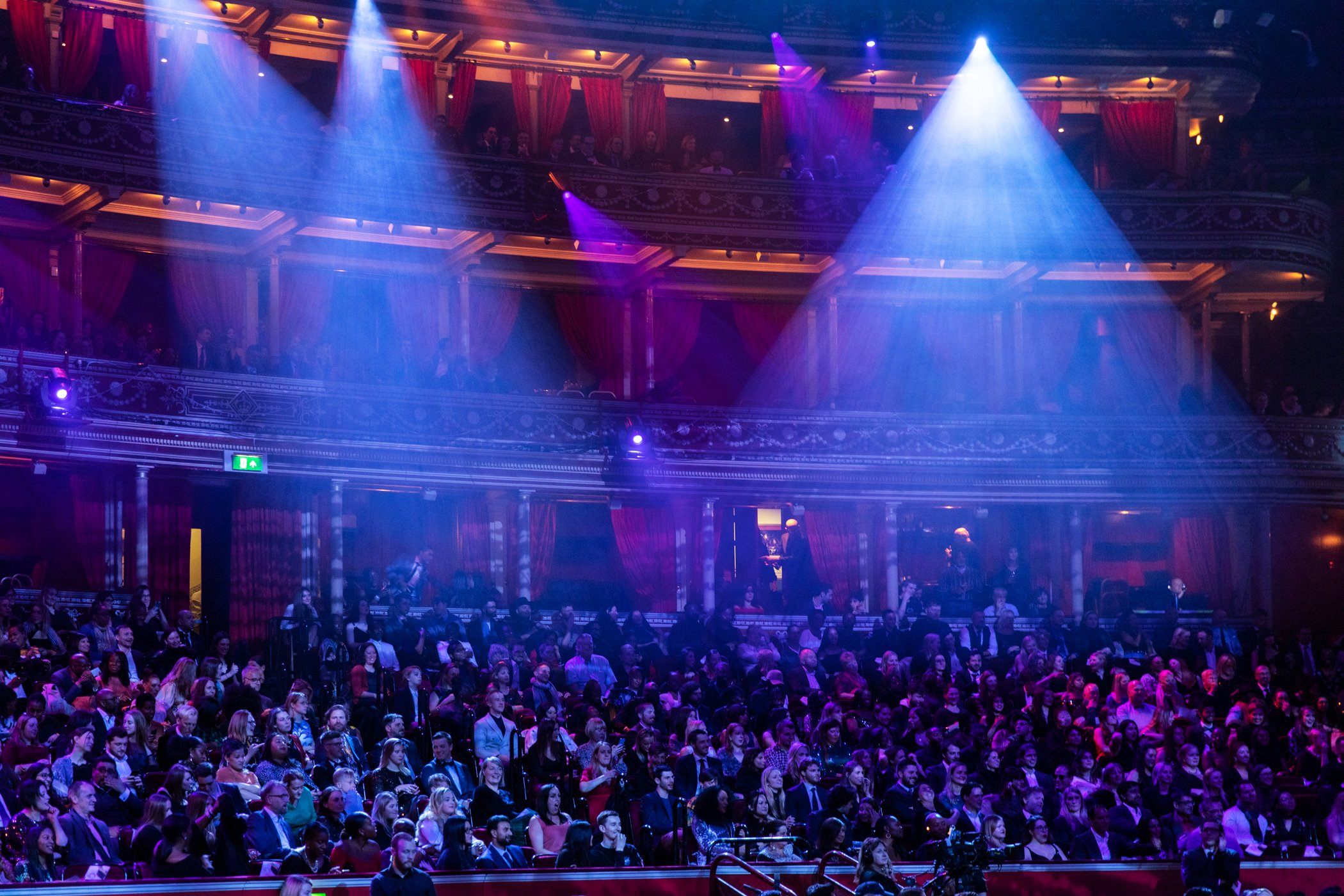 Attendees fill the iconic Royal Albert Hall for the Global Citizen Prize on Dec. 13, 2019 in London, England.