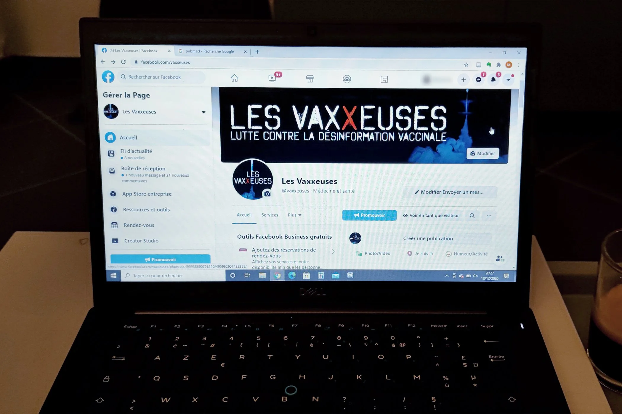 France has the lowest levels of trust in vaccines globally as 1 out of every 3 people in the country believe that immunization is unsafe. Les Vaxxeuses is anonymous group that provides evidence-based information about vaccines through social media.