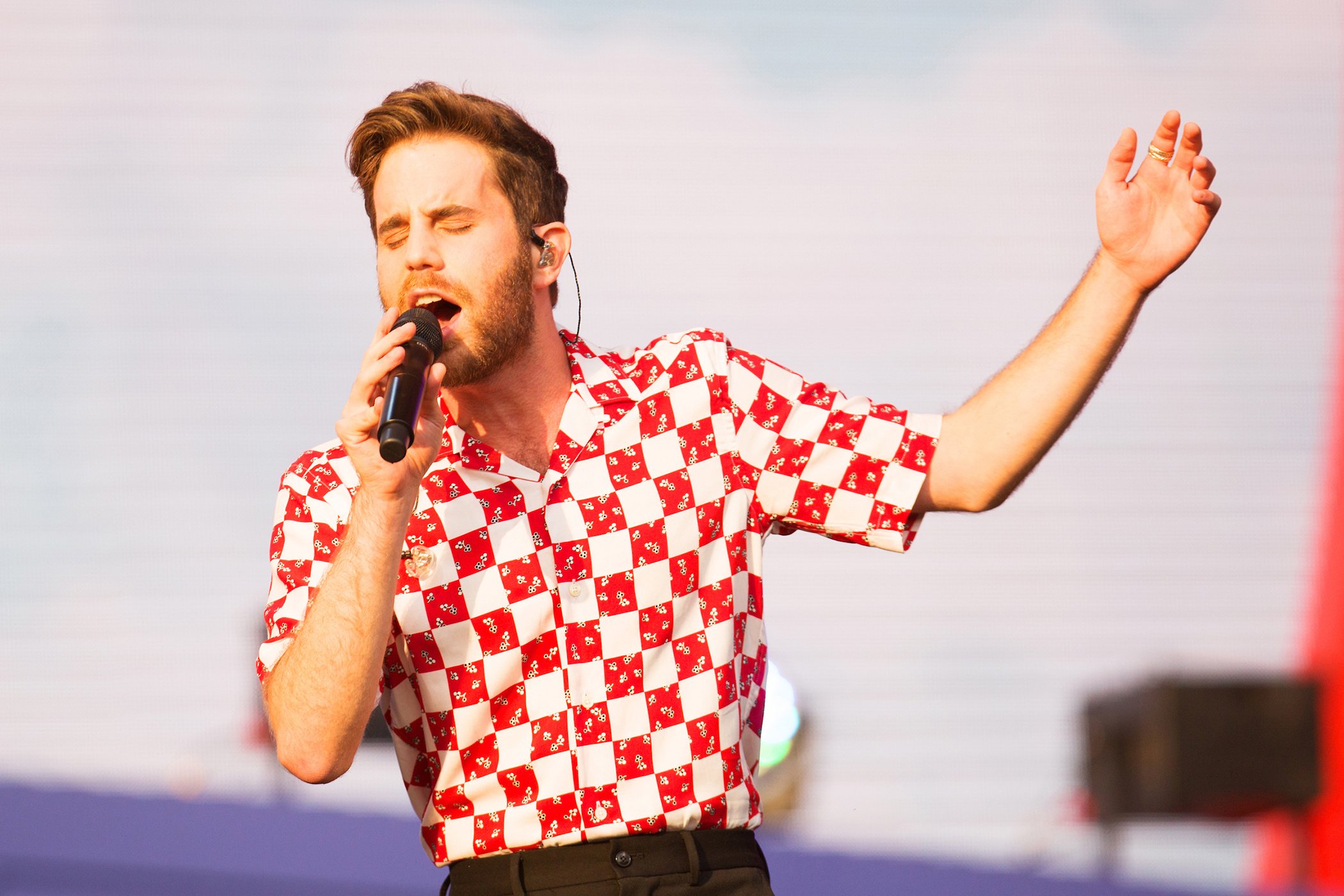 Ben Platt performs on stage during the Global Citizen Festival in Central Park on Sept. 28, 2019, in New York City.