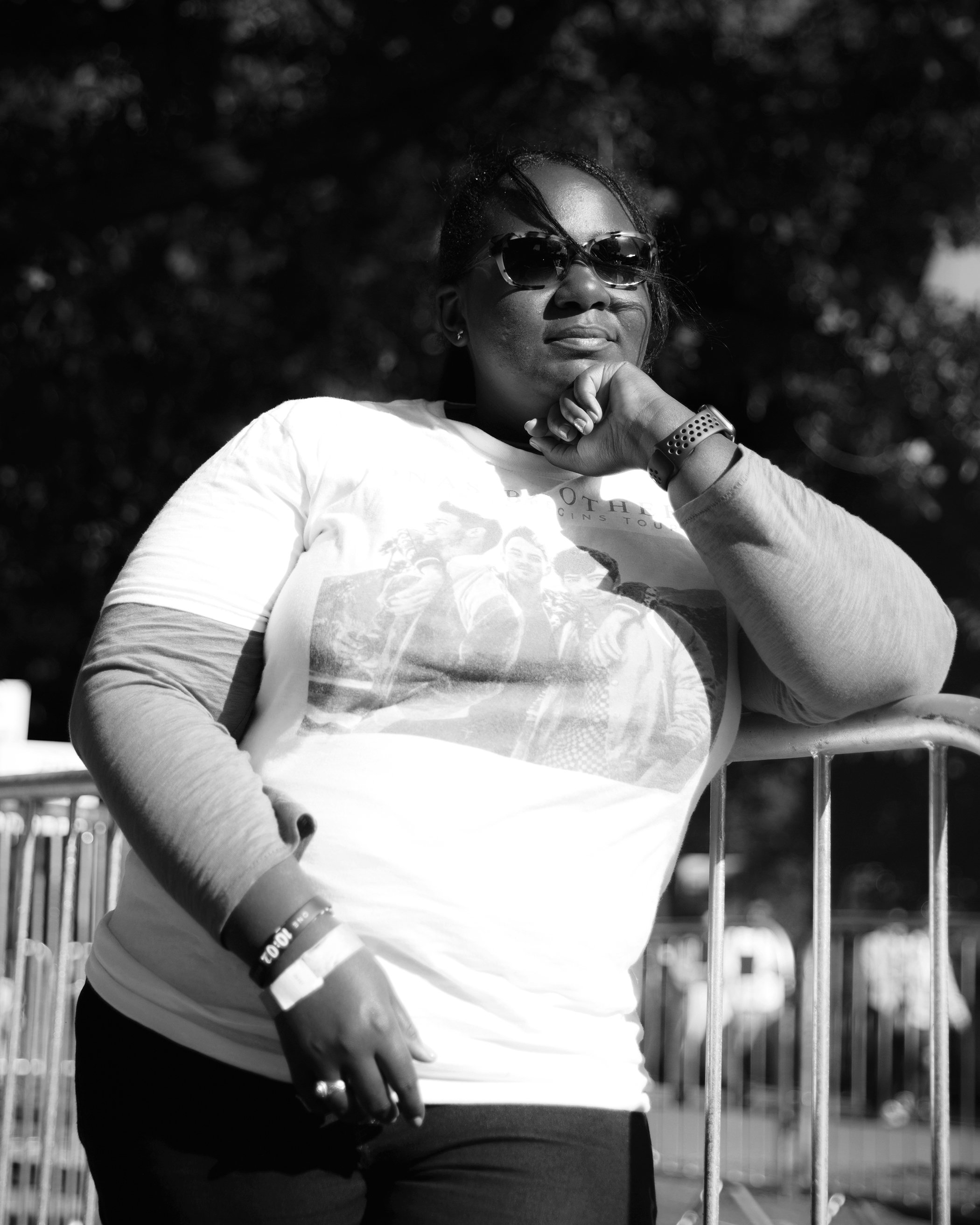 Shelby, 22, attends Global Citizen Festival: NYC in Central Park on Saturday, Sept. 24, 2022.