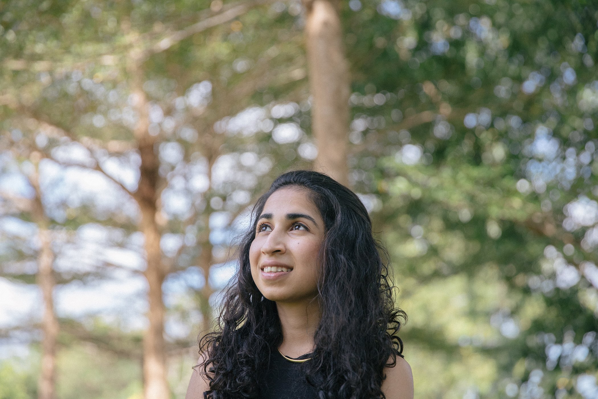Nashin Mahtani poses for a portrait at her house in Bali, Indonesia in May 2022.