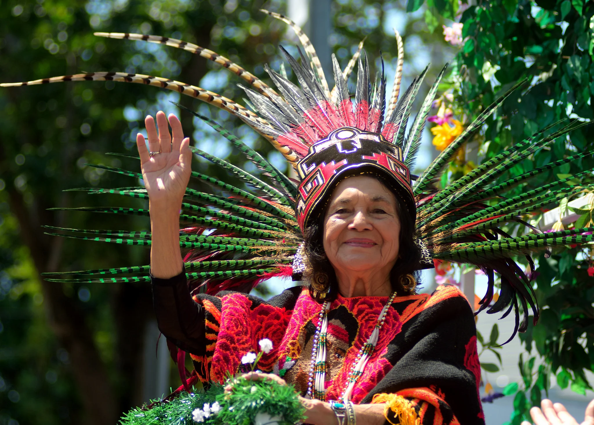 Dolores Huerta at the San Francisco Carnaval Parade, 2016. Dolores Huerta at the San Francisco Carnaval Parade, 2016.