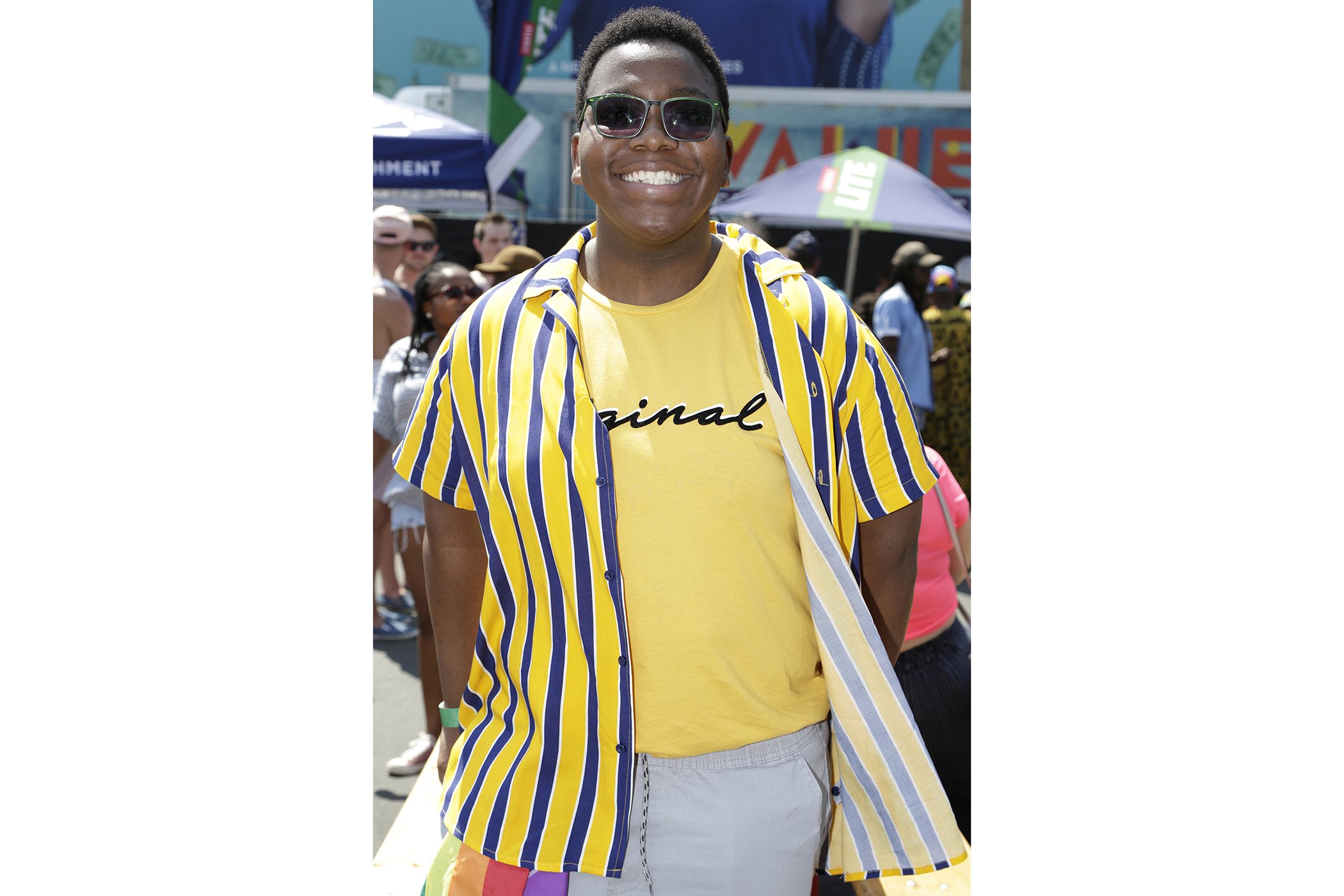 Pictured here, 17-year old Boikie Ledwaba, from Johannesburg, who identifies as non-binary.