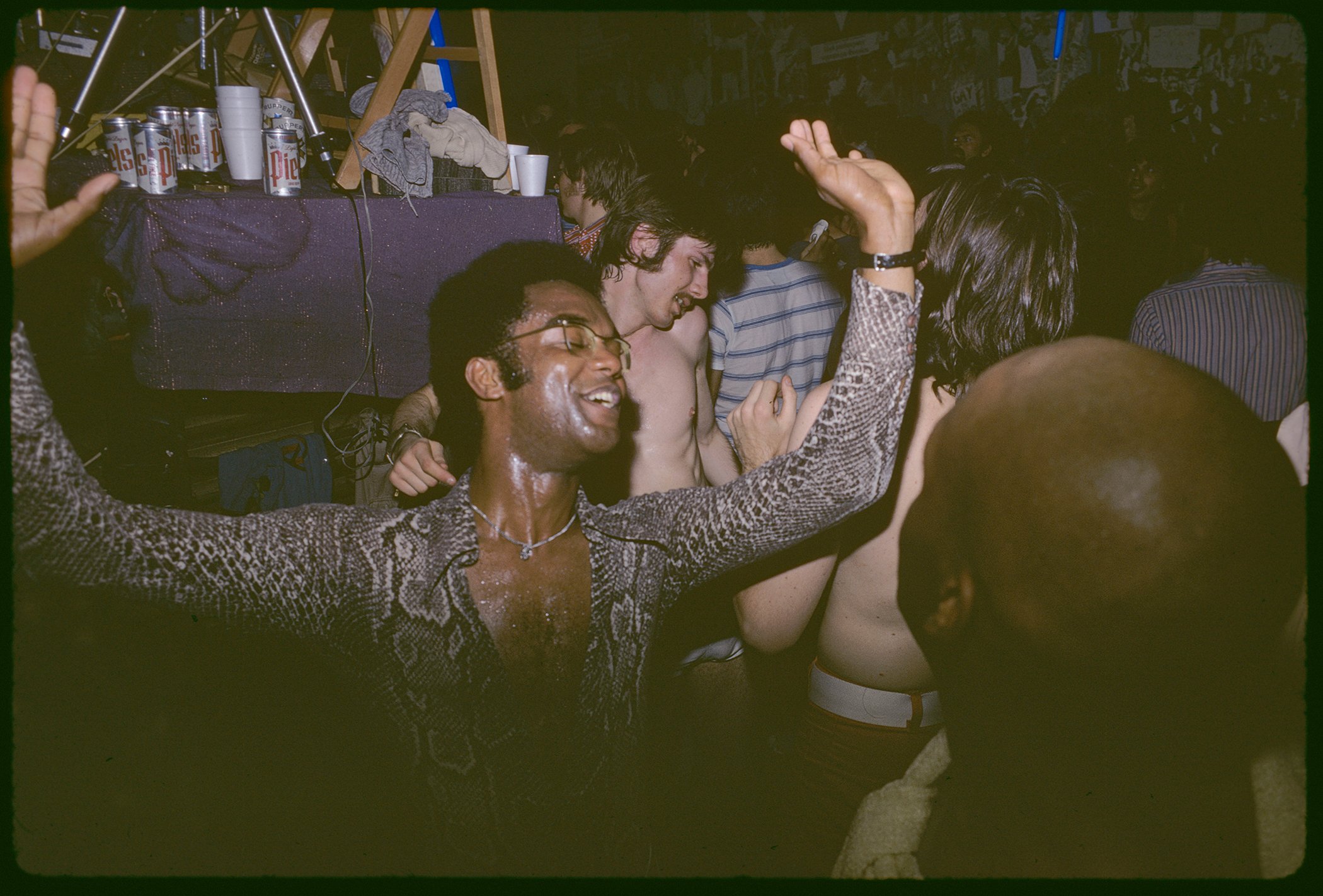 Crowds dance at the Gay Activists Alliance Firehouse in 1971.