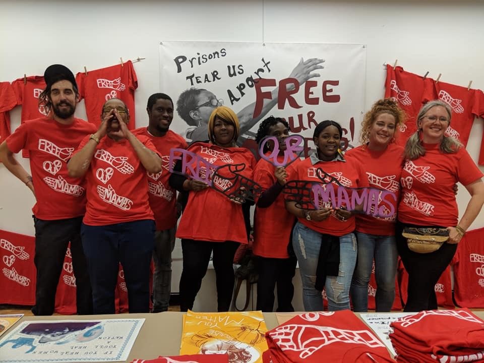 Organizers of the Black Mamas Bail Out in Philadelphia, Pennsylvania.