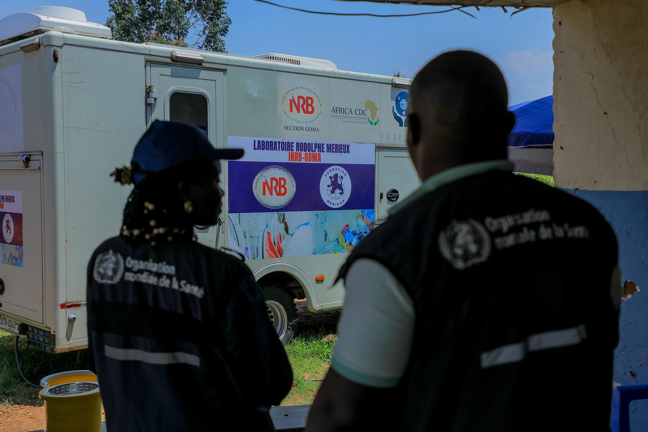 A laboratory operated by the National Institute of Biomedical Research (INRB) is pictured during the September 2026 Ebola response in North Kivu, DRC. WHO officials noted that polio funding helped strengthen the institute’s laboratory capacity.