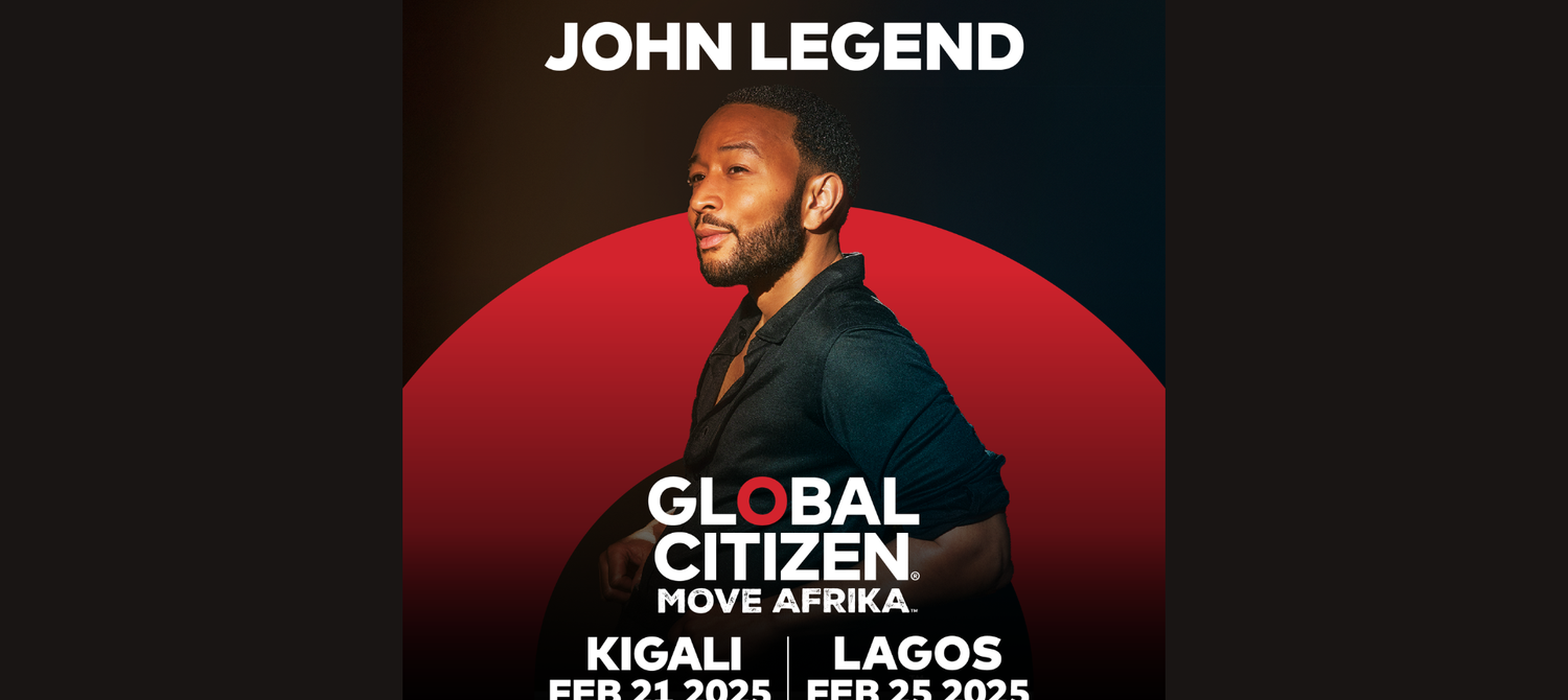 Kigali and Lagos, Check Out Who's Joining John Legend at Move Afrika