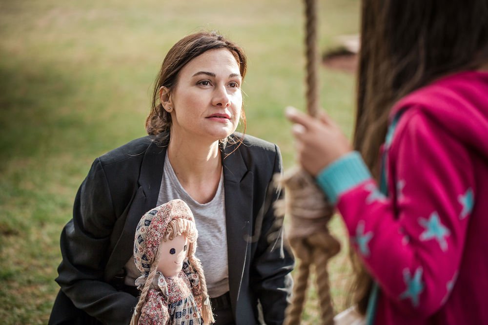 South African actress Erica Wessels as Jodie Snyman in the Netflix 2021 thriller, "I am All Girls".