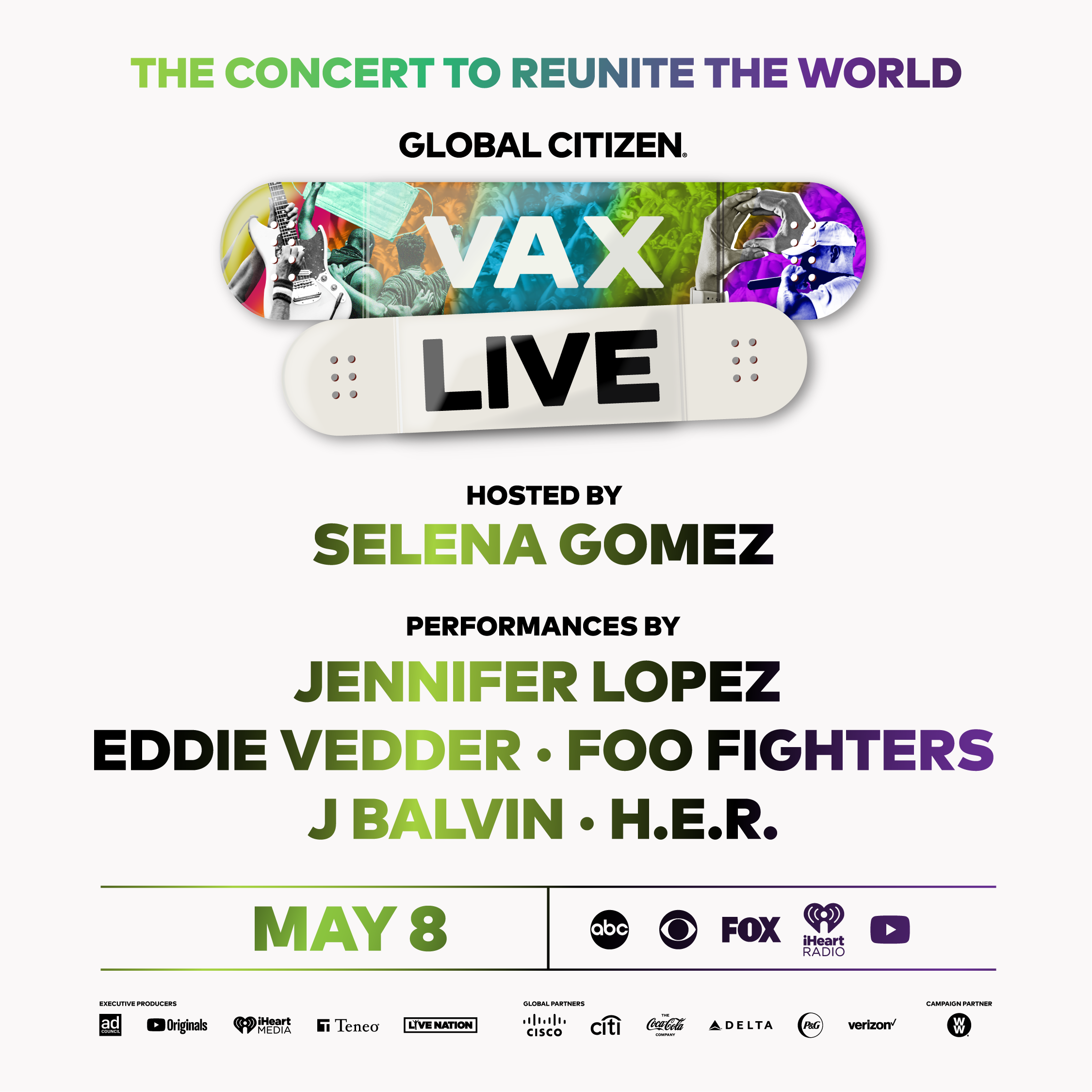'VAX LIVE': The Concert to Reunite the World and Ensure Everyone Has ...