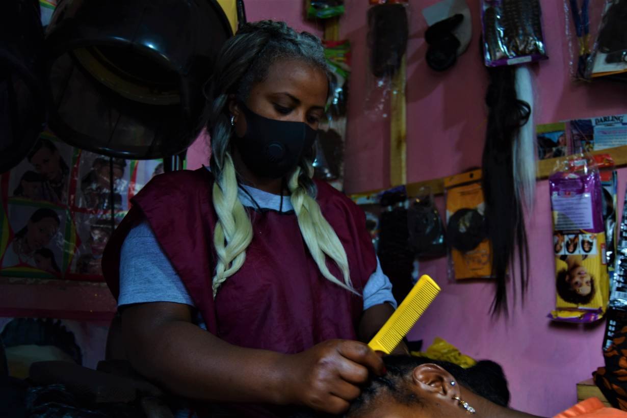 This Ethiopian hairdresser is creating a safe space for sex workers and migrants