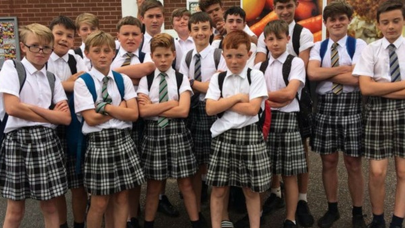 threetimes Uniform skirt S