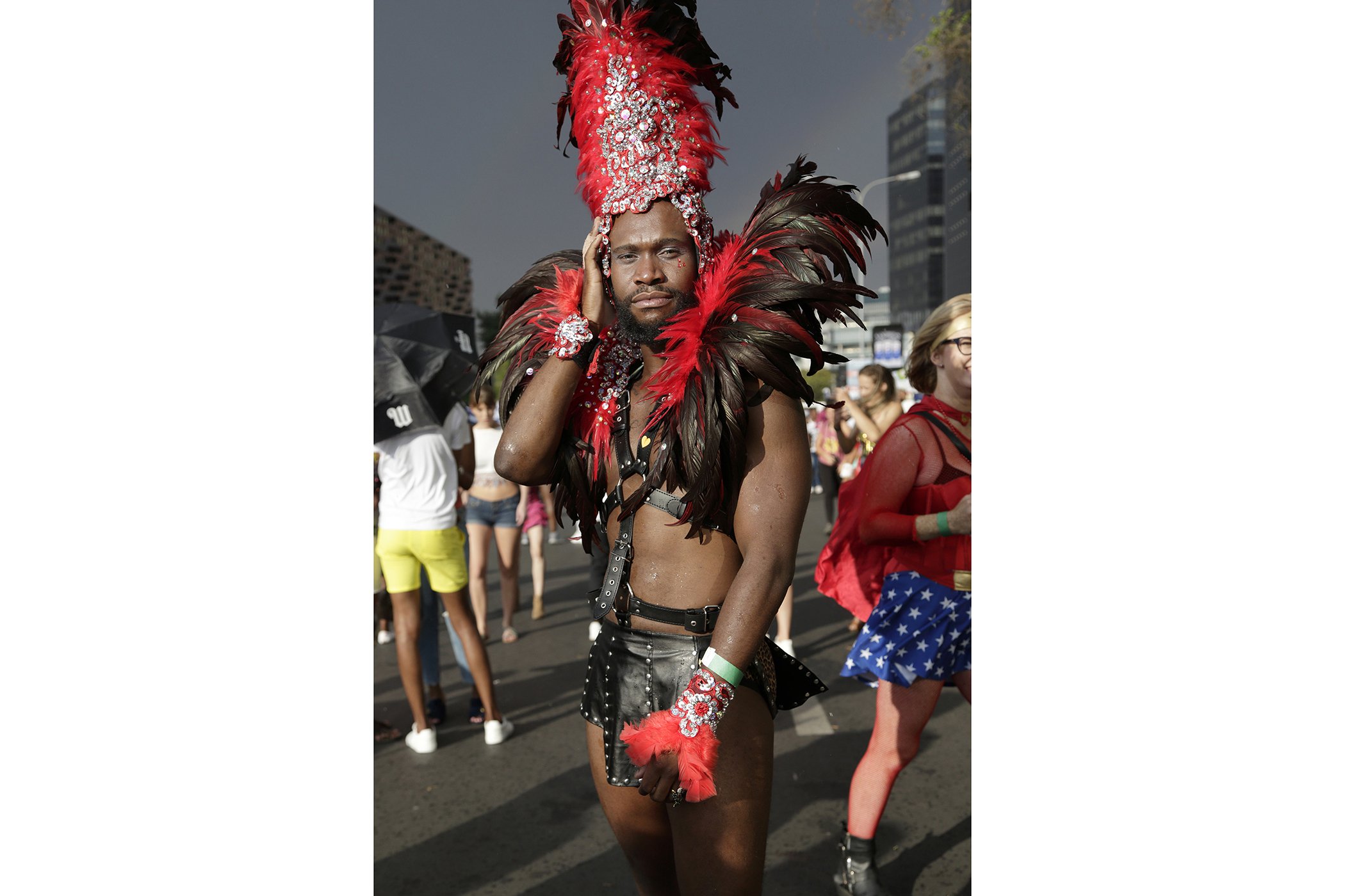 Pictured here, 29-year old Soala Amabeoku, from Johannesburg.