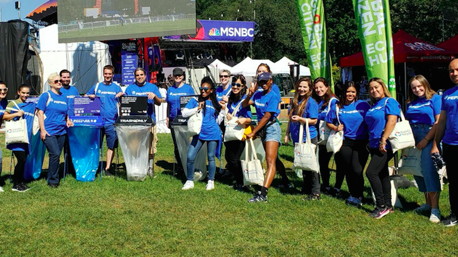 How Pepsi Helped Inspire a 'Zero Waste' Global Citizen Festival