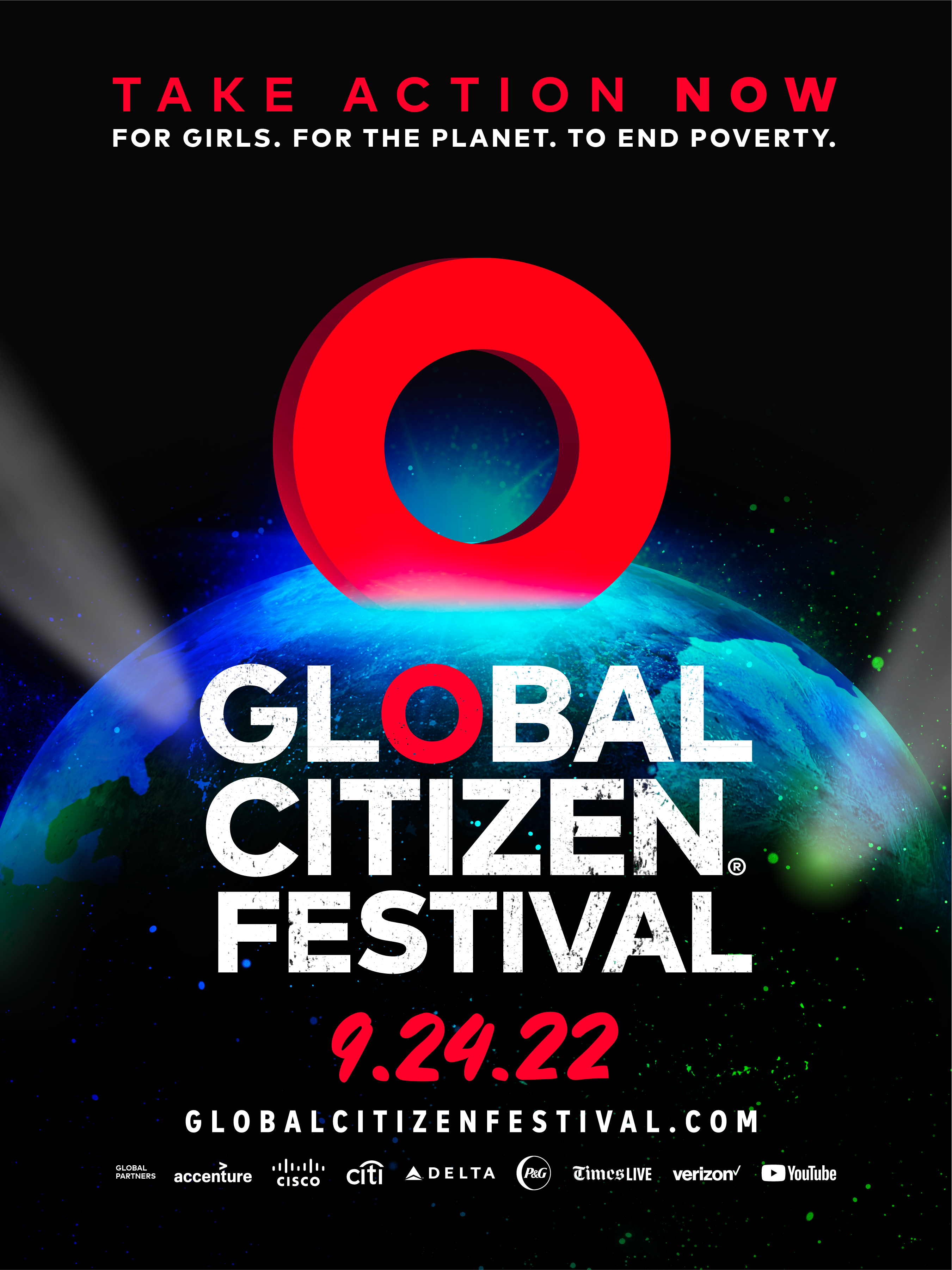 #GlobalCitizenFestival brings together artists, activists, and advocates to take action, and this year, @GlblCtzn’s mission to end extreme poverty NOW is more urgent than ever. Join us on Sept. 24 to see if leaders step up!