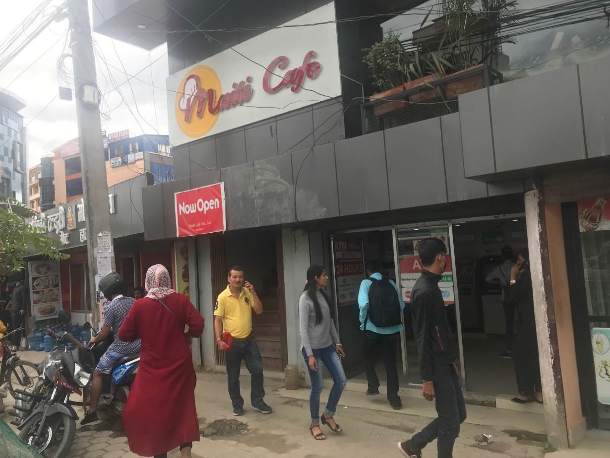 Maiti Cafe is Nepal's first eatery largely run by female trafficking victims. Picture taken in Kathmandu, Nepal, August 16, 2019.