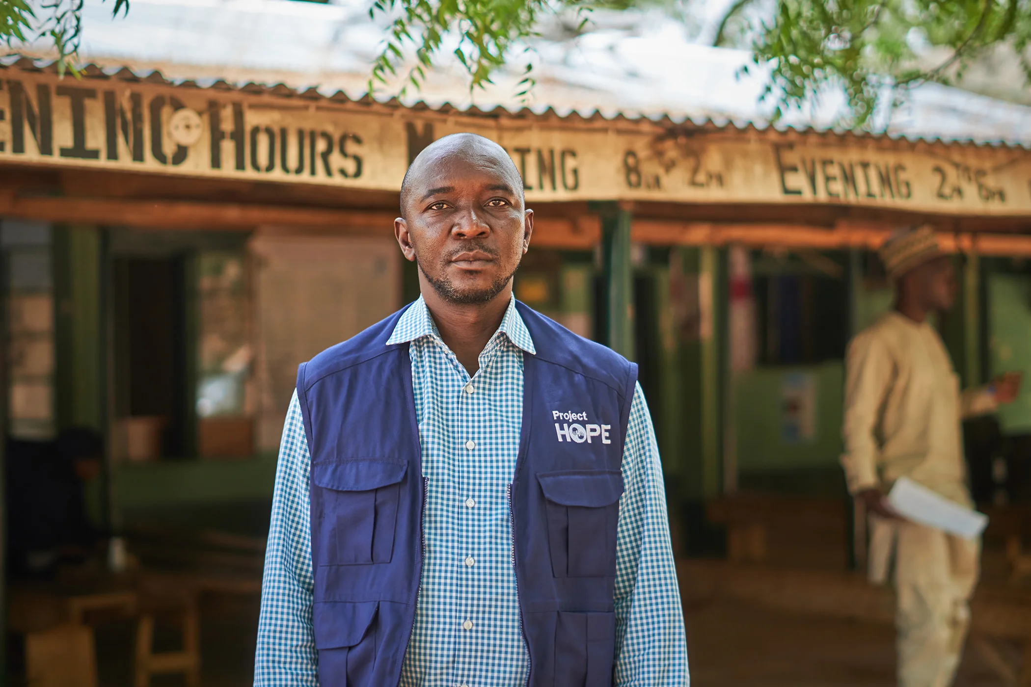 T. Samuel, HR and Logistics for Project HOPE. The Project HOPE team visited the antenatal Operation Triple Zero sessions at the antenatal care HIV testing center in the Maternal and Child Health Primary Health Center Nassarawa 1, in Kebbi state, Nigeria.