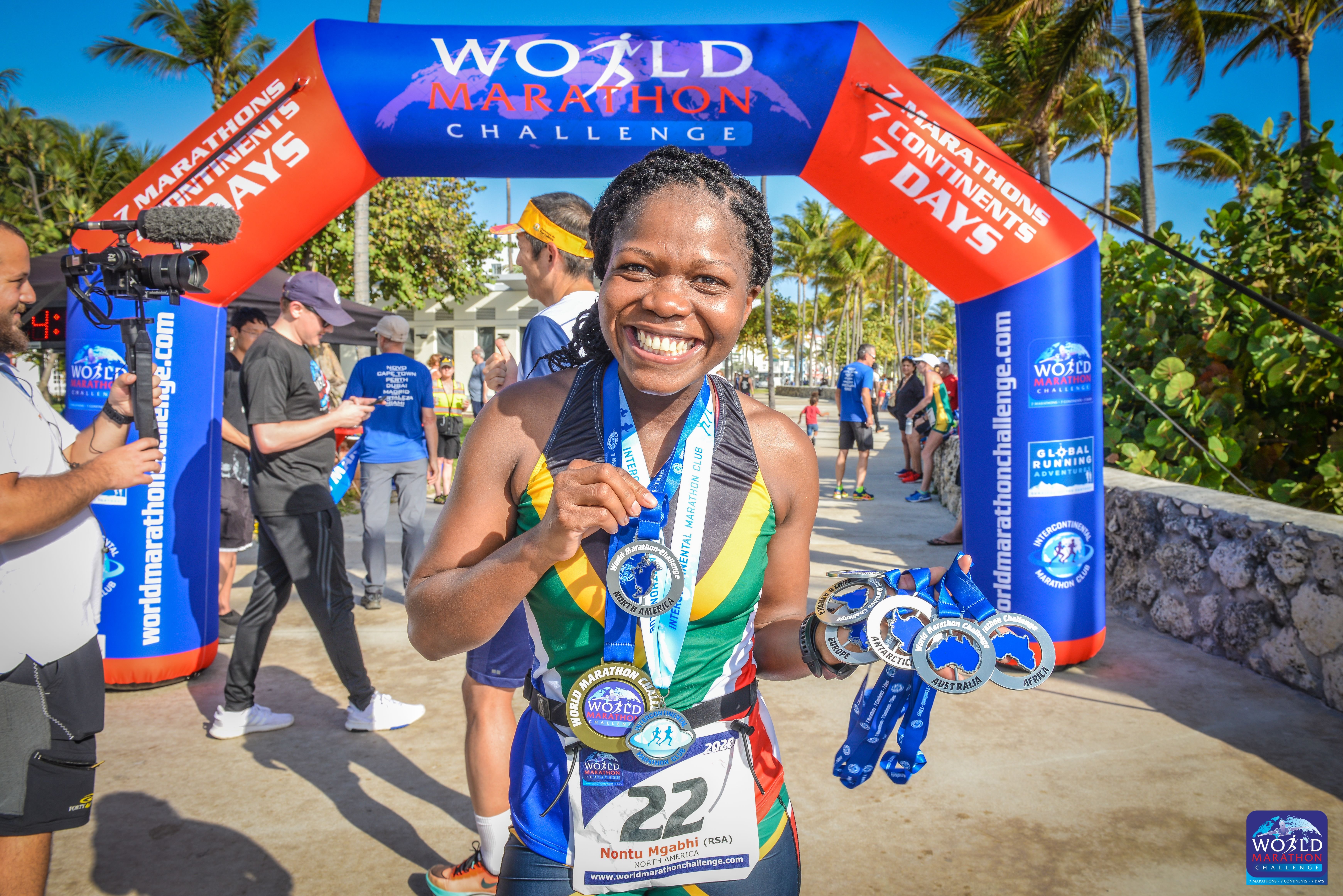 South African long distance runner raises money for schools and students in Kwa-Zulu Natal Province.