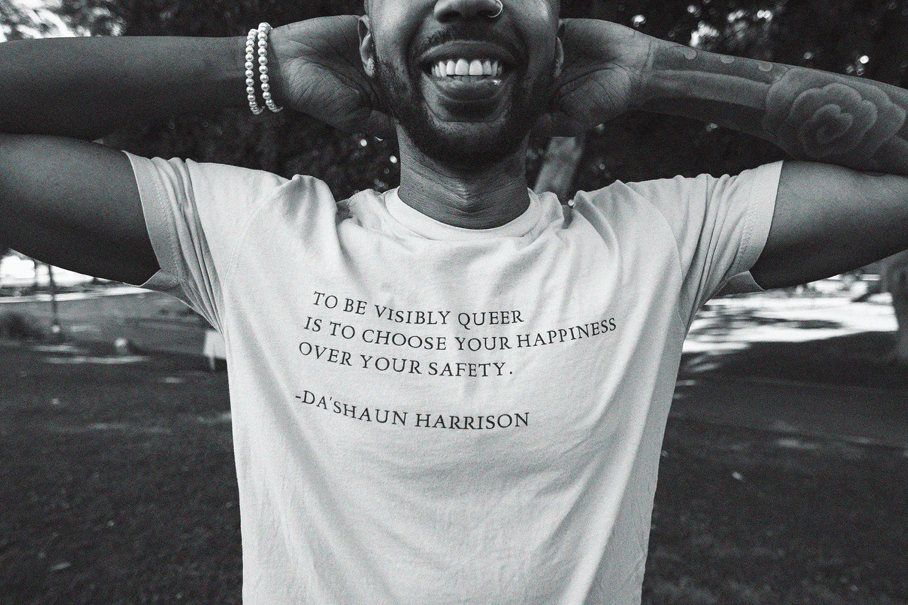 George M. Johnson poses for a portrait in Los Angeles, Calif., in March 2022.